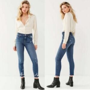 AGOLDE Sophie Hi Rise Crop Skinny Jeans in Paradox Size 29